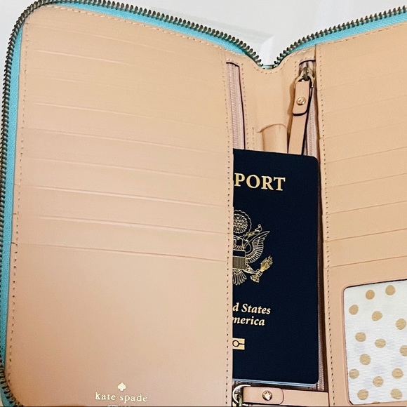 Kate Spade Grand Street Zip Travel Wallet - Picture 9 of 9